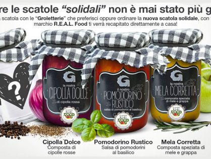 Nuove Scatole Solidali Le Groletterie REAL Food
